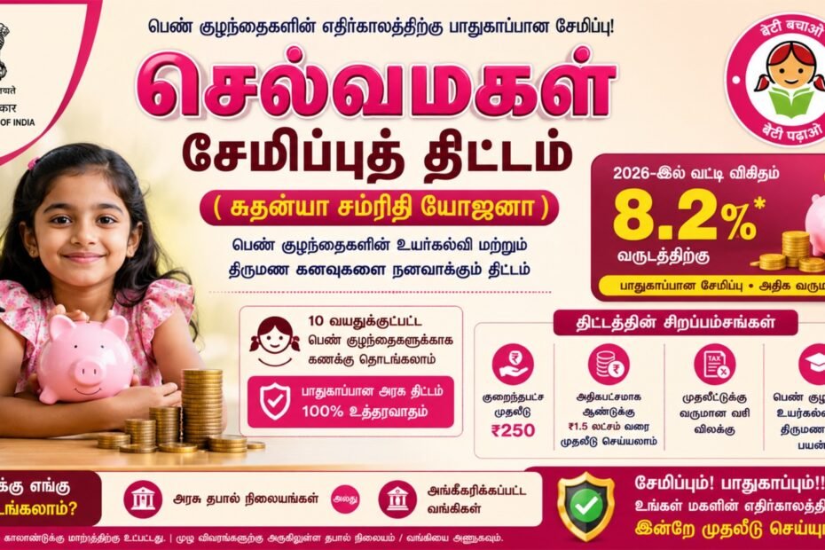 செல்வமகள் சேமிப்புத் திட்டம்.